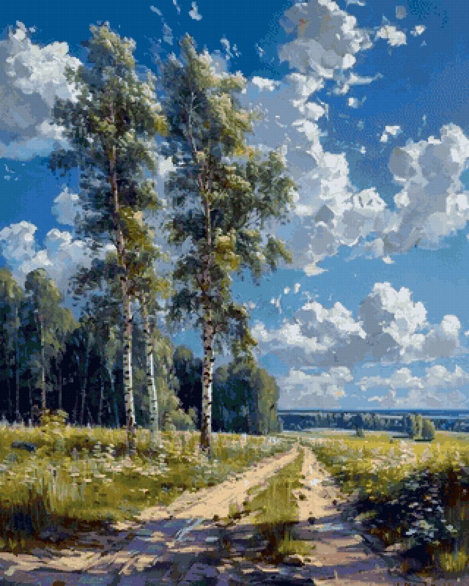 Три березы - предпросмотр