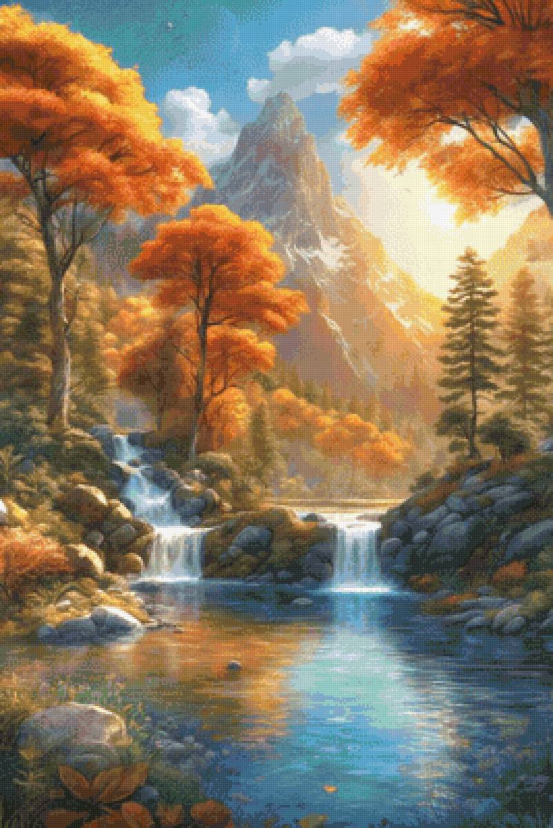 ОСЕНЬ В ГОРАХ - предпросмотр