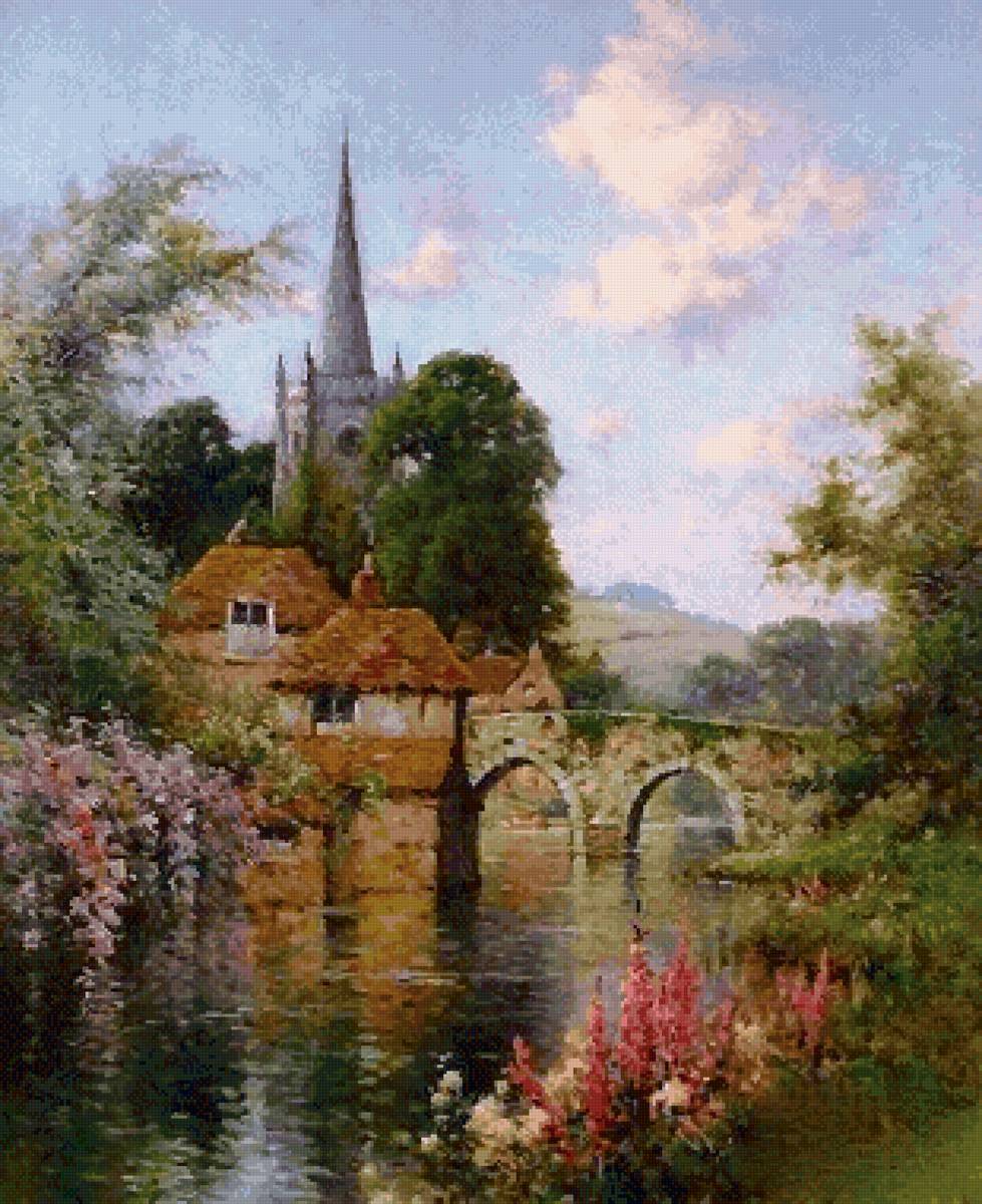 Средневековый городок - предпросмотр