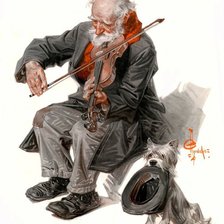 Violinista callejero