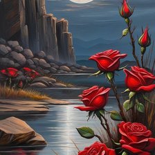 Схема вышивки «Notte»