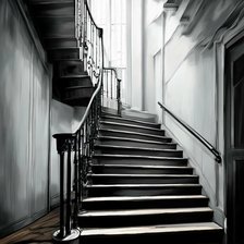 Схема вышивки «лестница»