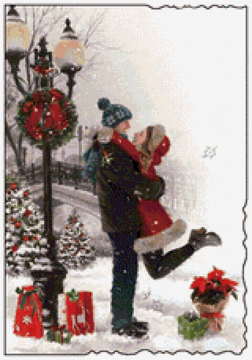 Enamorados en navidad - предпросмотр