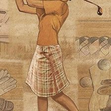 Схема вышивки «Golf mujer»