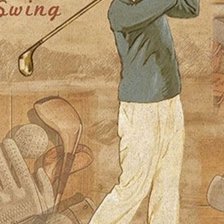 Схема вышивки «Golf hombre»