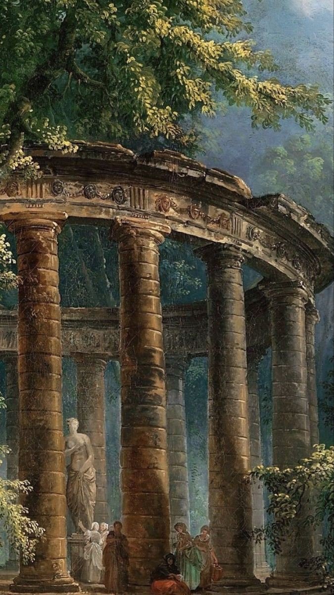 древние развалины - постройки, древностт, природа, архитектура - оригинал