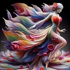 девушка - танец - оригинал