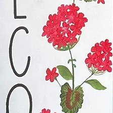 Схема вышивки «Welcome»