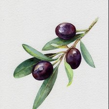 Схема вышивки «Олива»