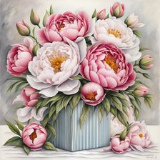 Схема вышивки «букет»