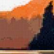 Предпросмотр схемы вышивки «Красивый закат» (№2807249)