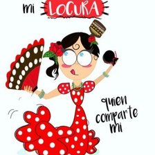 Схема вышивки «La locura de nina»