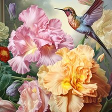 Схема вышивки «Цветы»