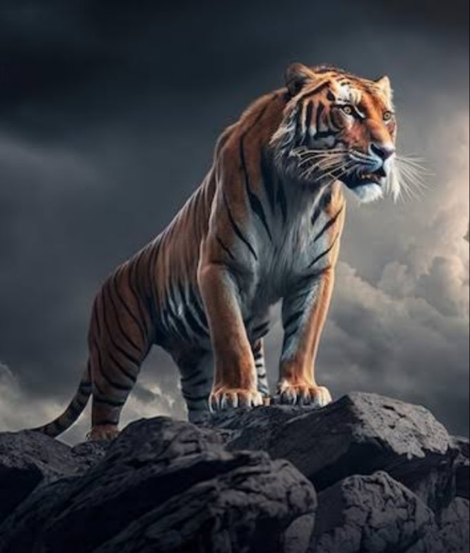 Tigre - noche, feroz, tigre - оригинал