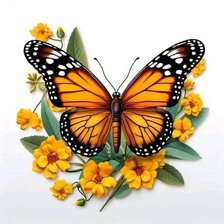 Схема вышивки «Monarca»