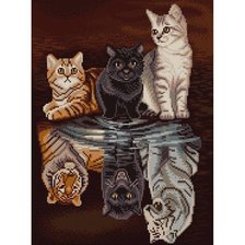 Схема вышивки «Me creo salvaje»