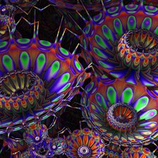 Схема вышивки «фрактал»