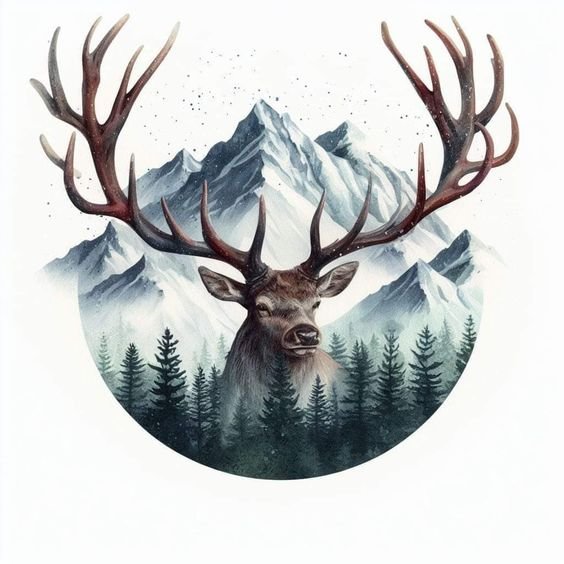 Олень2 - оригинал