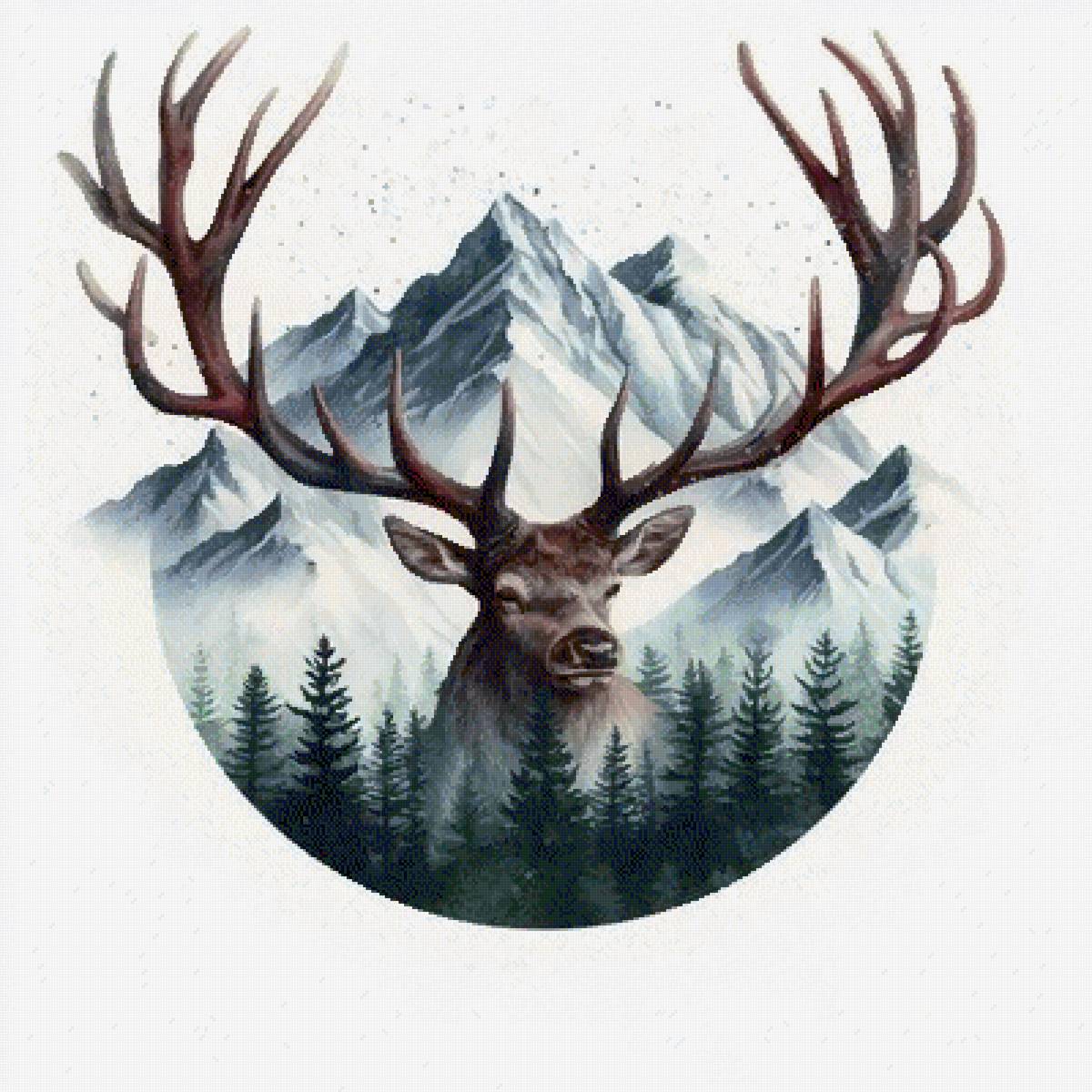 Олень2 - предпросмотр