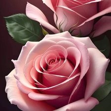 Схема вышивки «Розы»