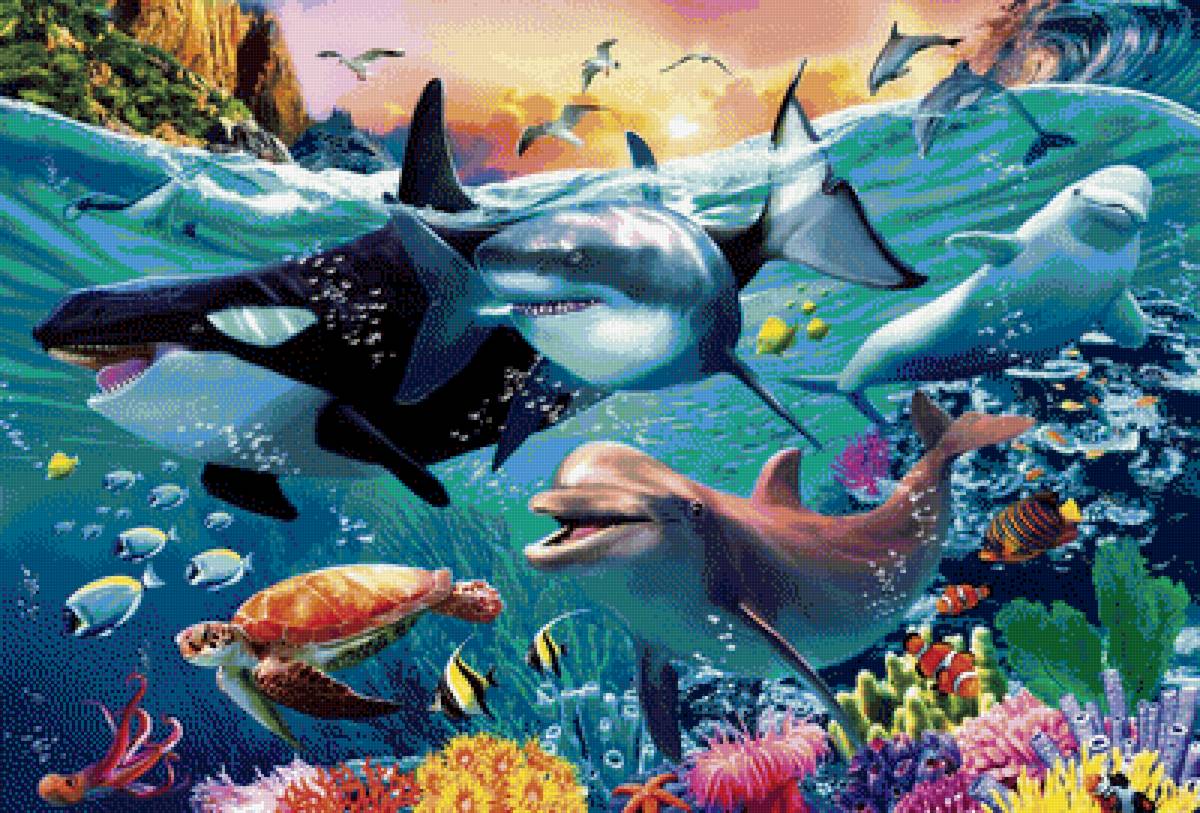 Подводный мир - предпросмотр