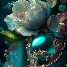 Схема вышивки «Изумруд»