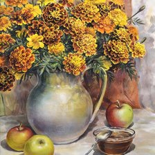 Схема вышивки «Медовый спас»