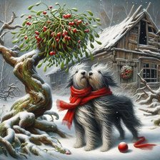 Схема вышивки «Любовь **»