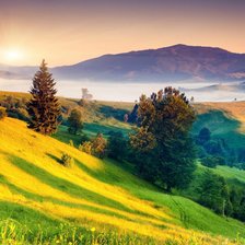 Схема вышивки «Восход»