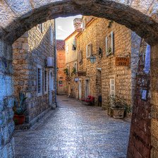 Схема вышивки «Будва. Старый город»