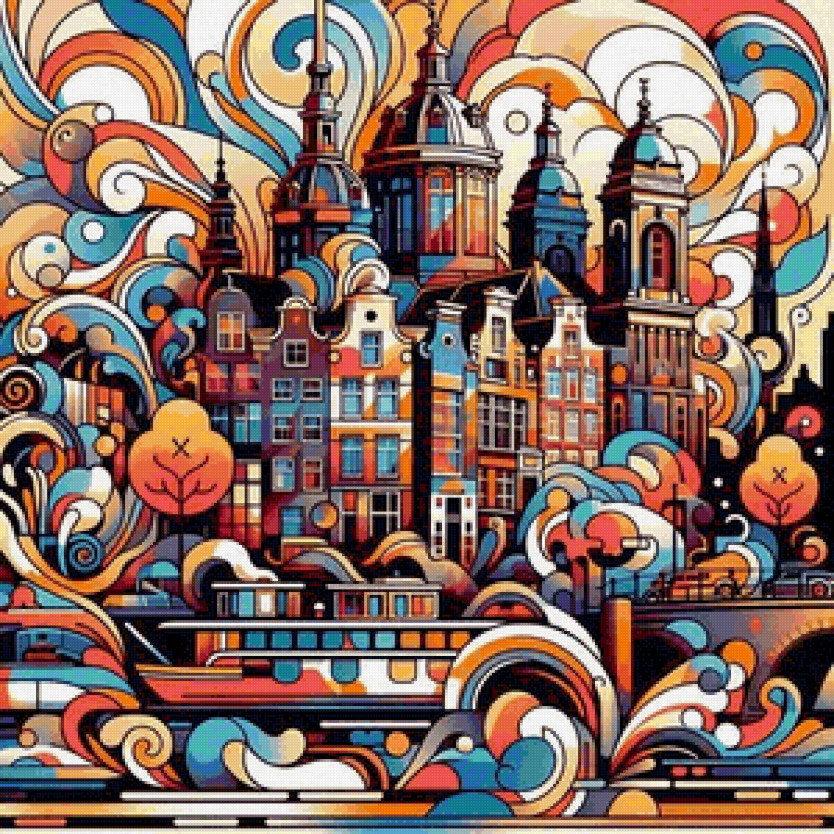 город - арт - предпросмотр