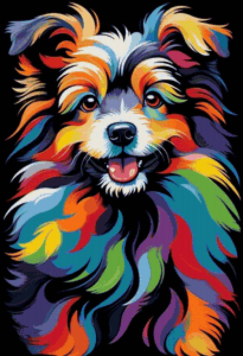 собака - арт - предпросмотр