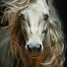 Схема вышивки «Zirgas»