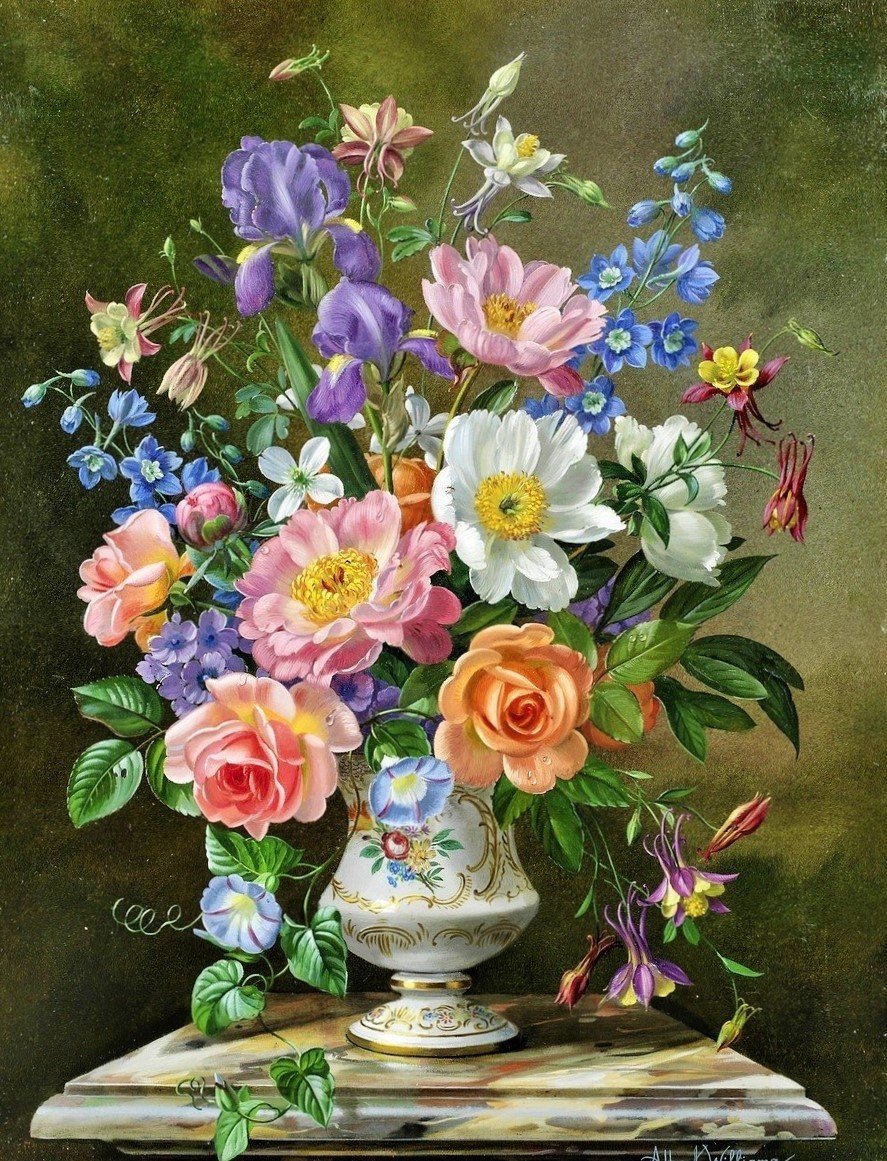 №2810364 - букет, альберт вильямс - оригинал