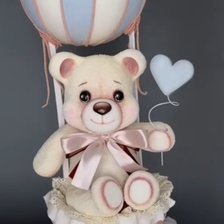 Схема вышивки «мишка»