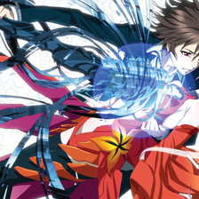 Схема вышивки «Guilty Crown»