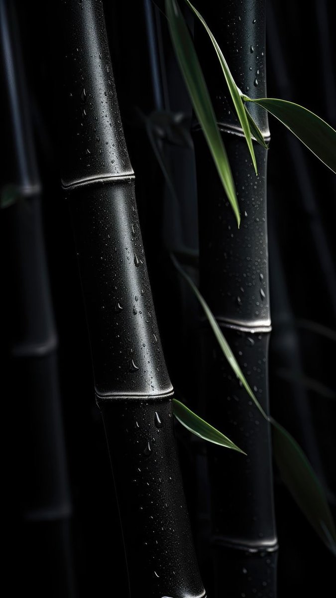 Чёрный бамбук - бамбук - оригинал