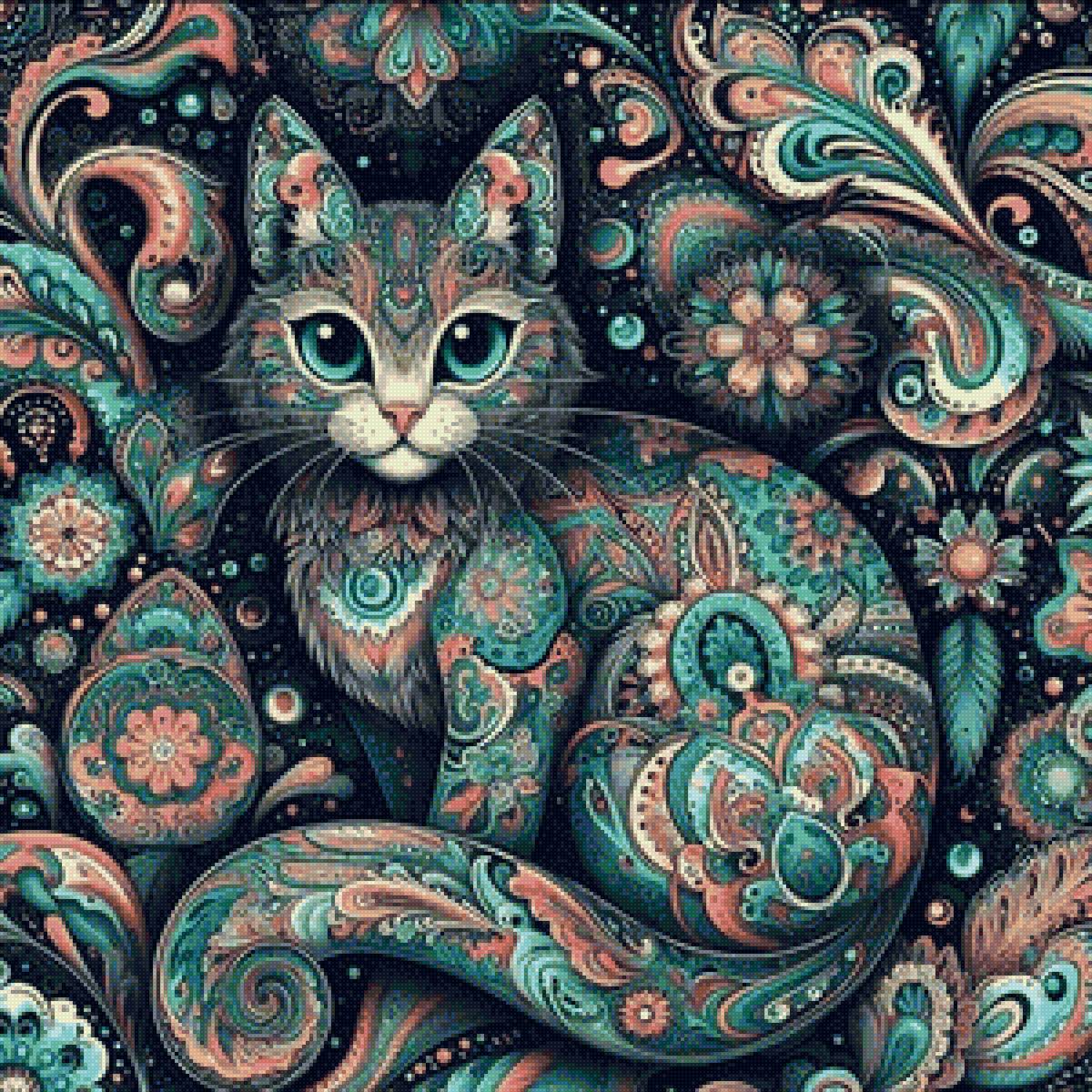 Кот - подушка - предпросмотр