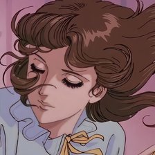 Схема вышивки «Героиня из аниме «Уважаемый старший брат»»