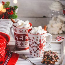 Схема вышивки «новогодний натюрморт»