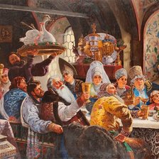 Схема вышивки «Свадьба»