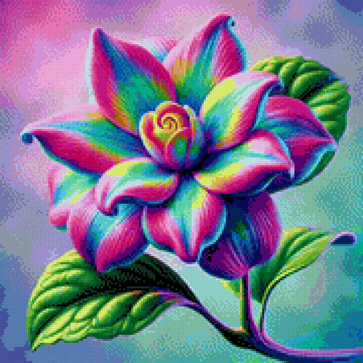 Яркий цветок - предпросмотр