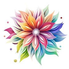 Схема вышивки «Цветок»