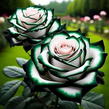 Схема вышивки «Роза»