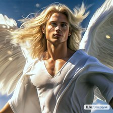 Схема вышивки «ангел хранитель»