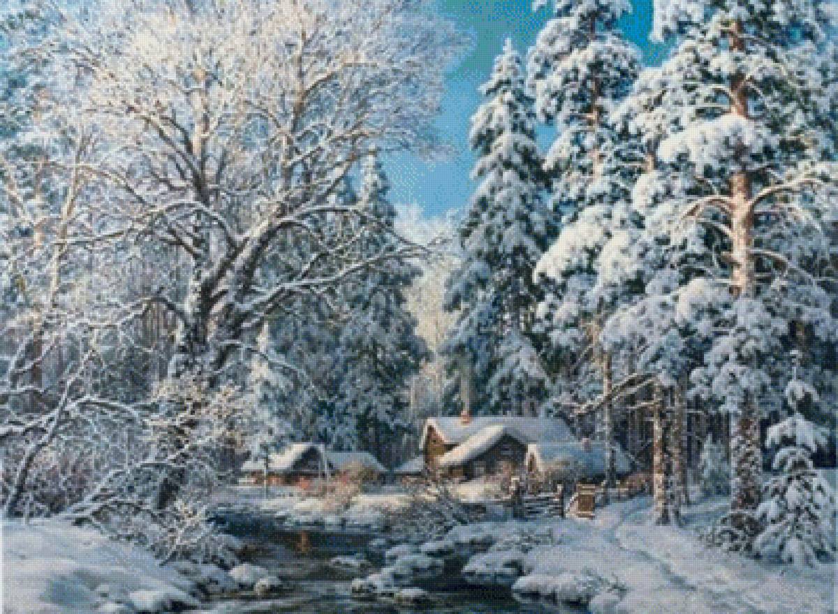 сторожка лесника - природа - предпросмотр