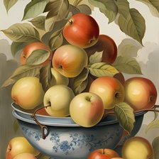 Схема вышивки «Яблоки»