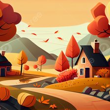 Схема вышивки «Осень»