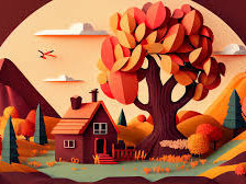 Схема вышивки «Осень»