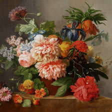 Схема вышивки «Красивый букет»